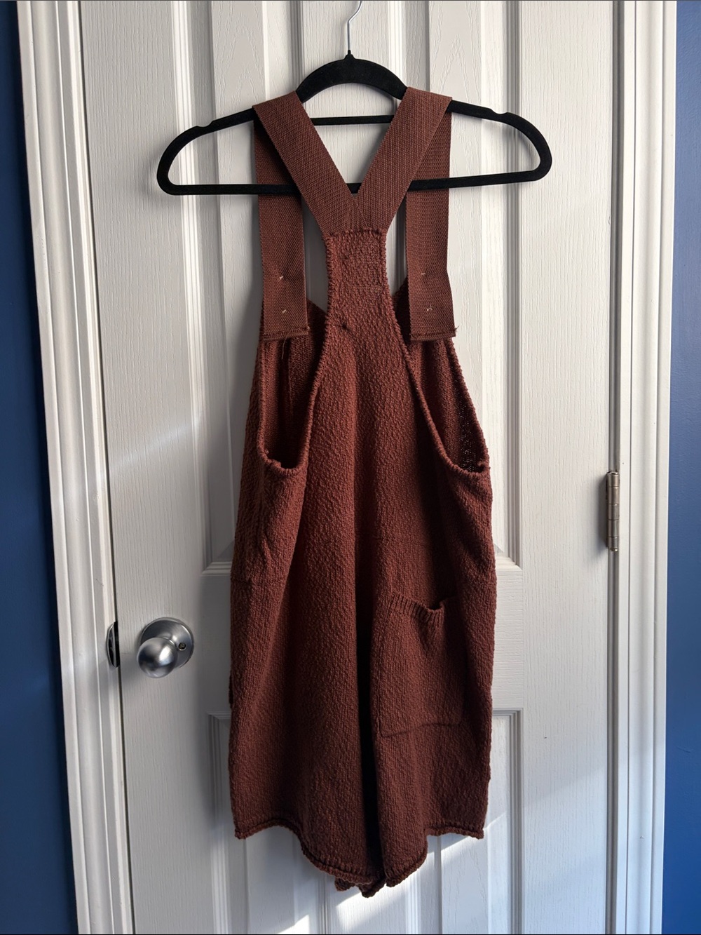 Free People FP Beach Free-est Over It Short One Piece Knit Romper Shortalls M - Picture 7 of 10